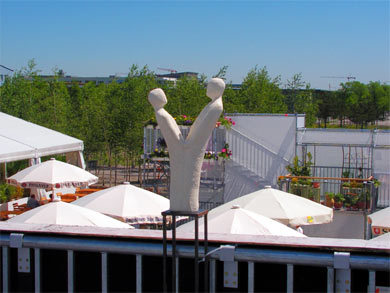 Häppi auf der BuGa 2005 in München